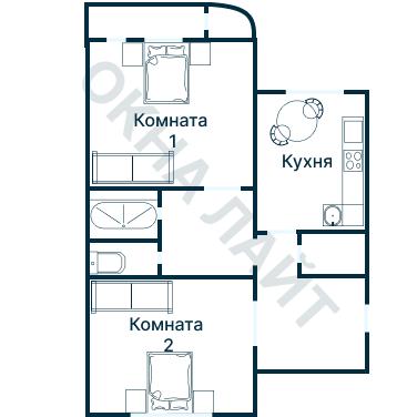 Планировка 1055