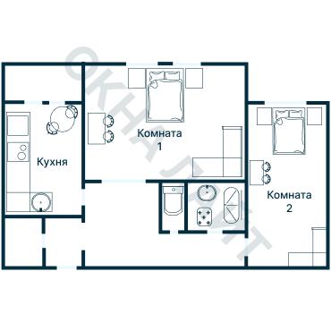 Планировка 2108