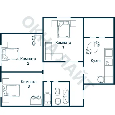 Планировка 2113