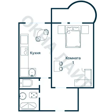 Планировка 2124