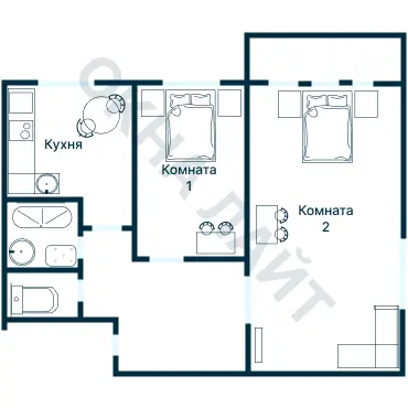 Планировка 1457
