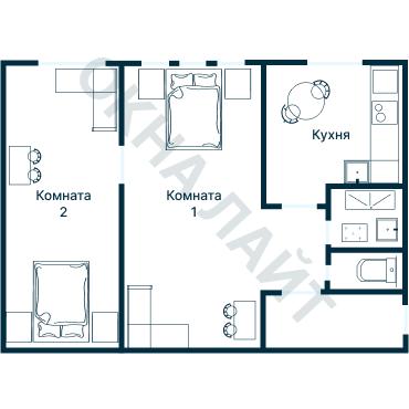 Планировка 1470