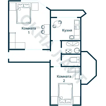 Планировка 1484