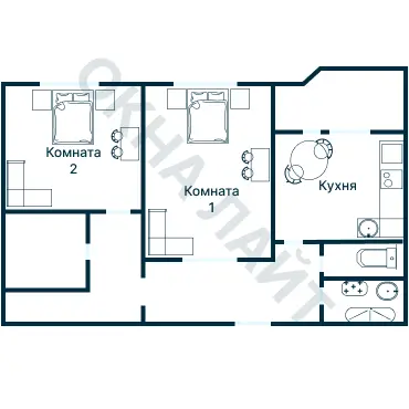 Планировка 2204