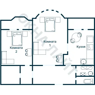 Планировка 2212