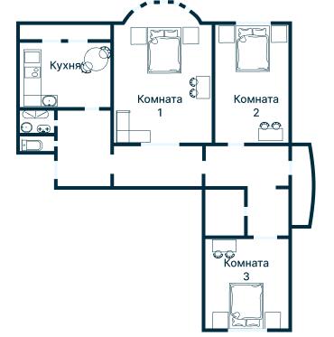 Планировка 2238