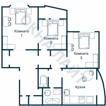 Планировка 2358