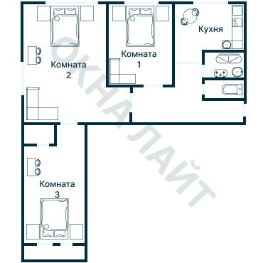 Планировка 2302