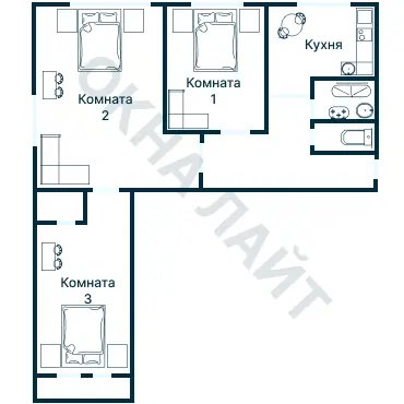 Планировка 2302