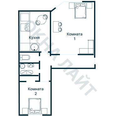 Планировка 2306