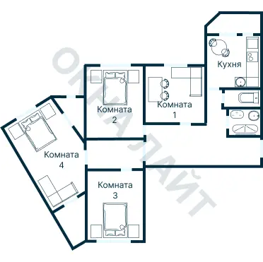 Планировка 2377