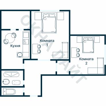 Планировка 2392