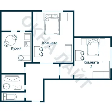 Планировка 2392