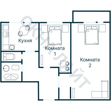 Планировка 2421