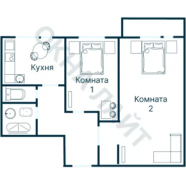 Планировка 2421