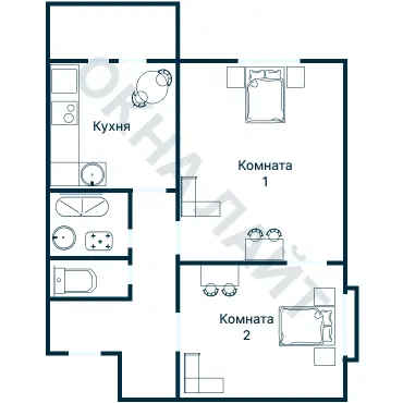 Планировка 2430