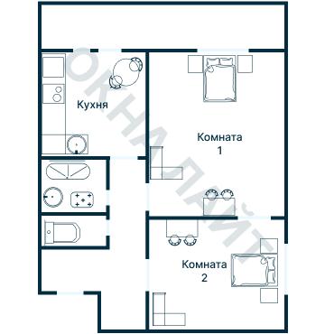 Планировка 2435