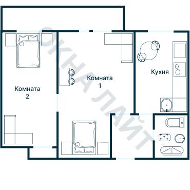 Планировка 2437