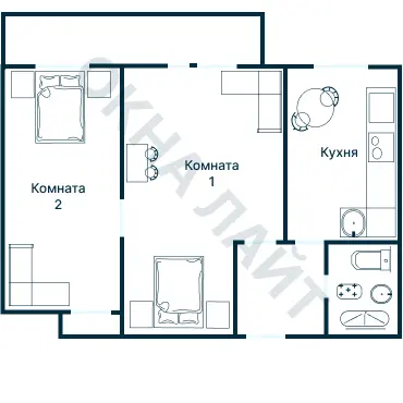 Планировка 2437