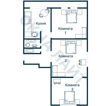 Планировка 2450