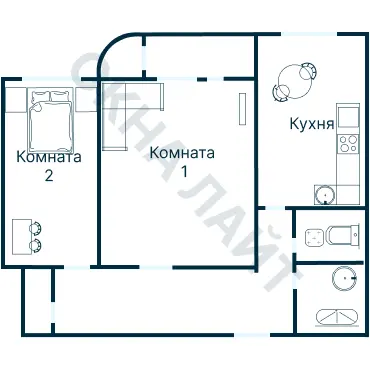 Планировка 1069