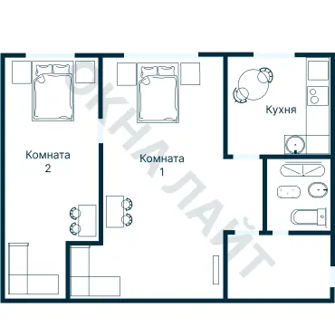 Планировка 1072