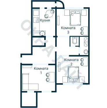 Планировка 1079