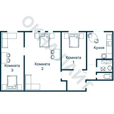 Планировка 1098