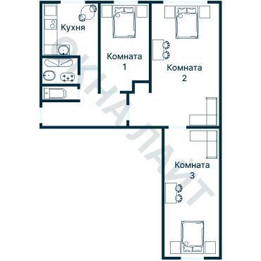 Планировка 1101