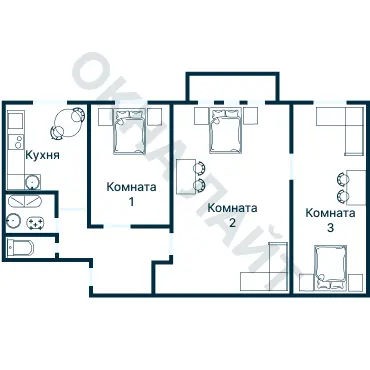 Планировка 1103