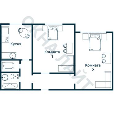 Планировка 1110