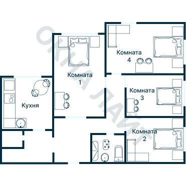 Планировка 1123