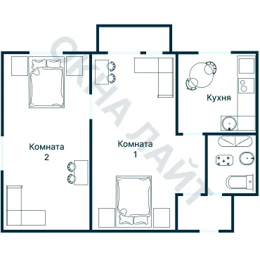 Планировка 1127