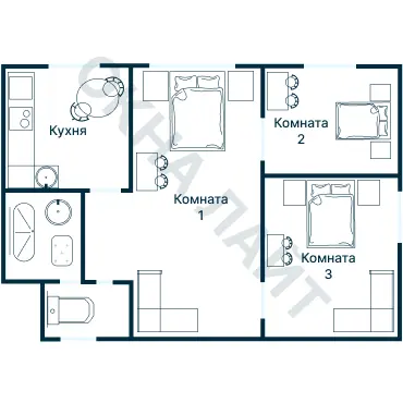 Планировка 1154