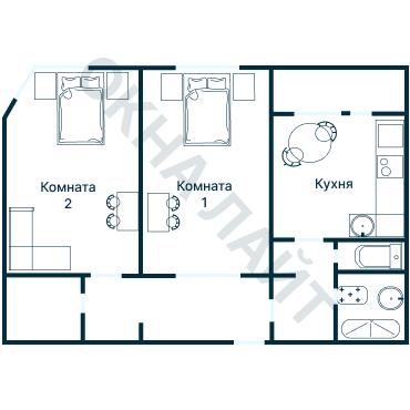 Планировка 1157