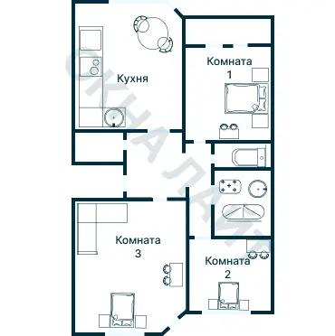 Планировка 2474