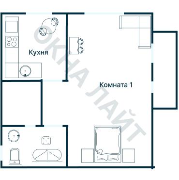 Планировка 1160