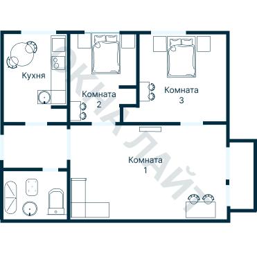 Планировка 1170