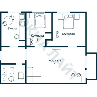 Планировка 1170