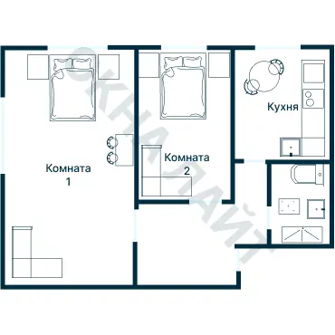 Планировка 1180