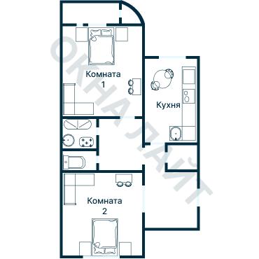 Планировка 1281