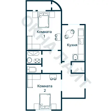 Планировка 1281