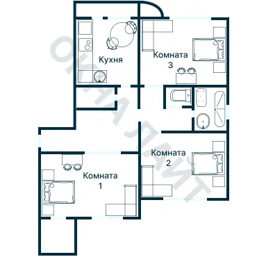 Планировка 1286