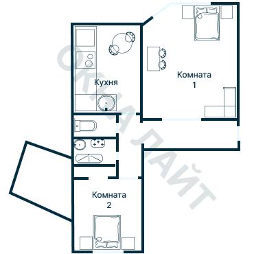 Планировка 1296