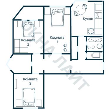 Планировка 1308