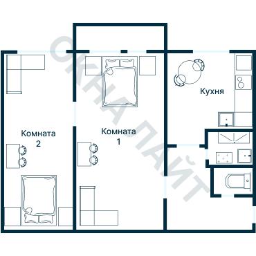 Планировка 1320