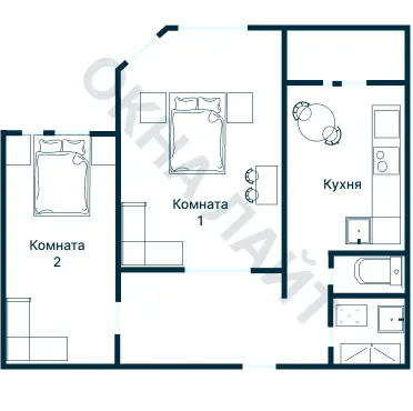 Планировка 1334