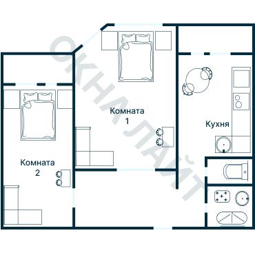 Планировка 1335