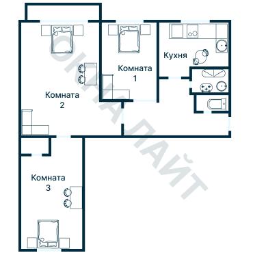 Планировка 1344