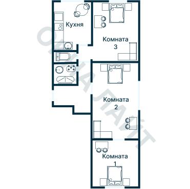 Планировка 1210